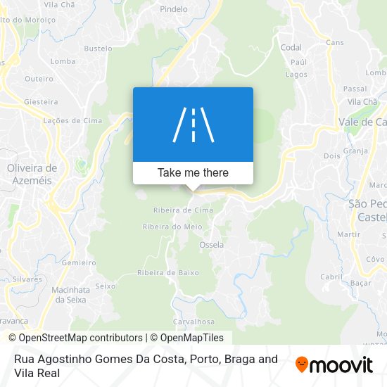 Rua Agostinho Gomes Da Costa map