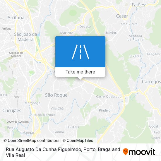 Rua Augusto Da Cunha Figueiredo mapa