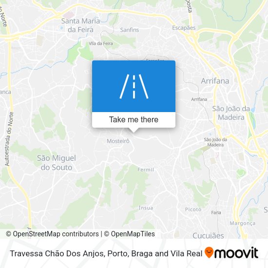 Travessa Chão Dos Anjos mapa