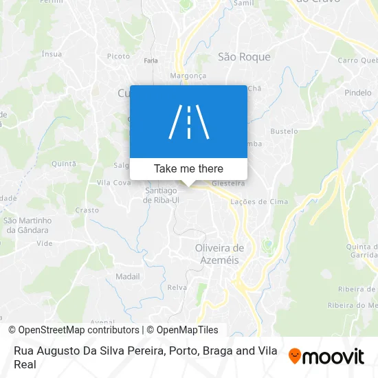 Rua Augusto Da Silva Pereira map