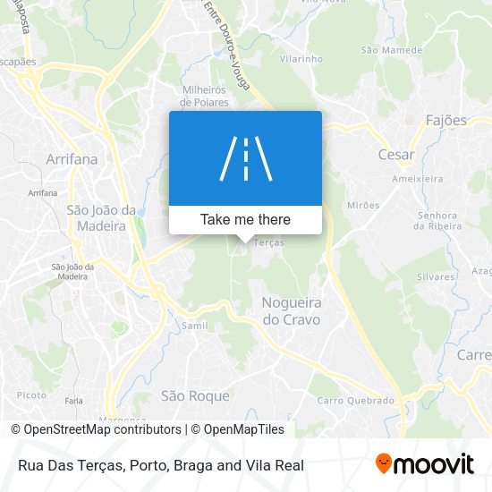 Rua Das Terças map