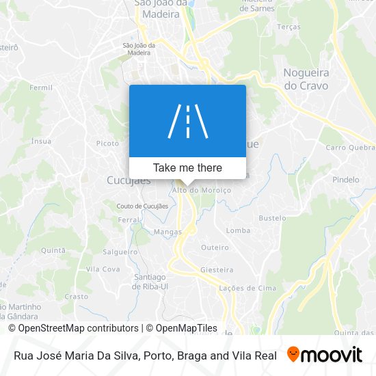 Rua José Maria Da Silva mapa