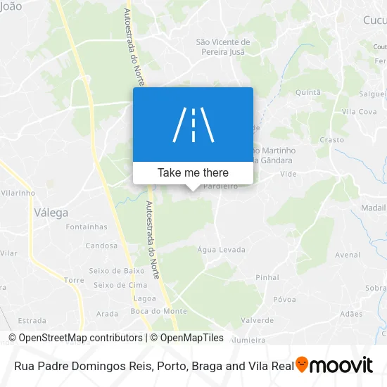 Rua Padre Domingos Reis map
