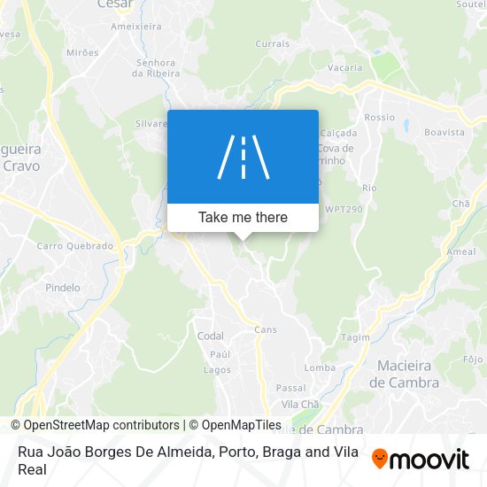 Rua João Borges De Almeida map