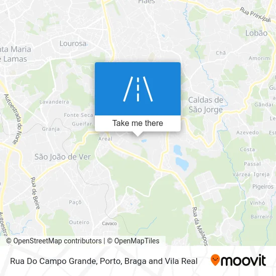 Rua Do Campo Grande map