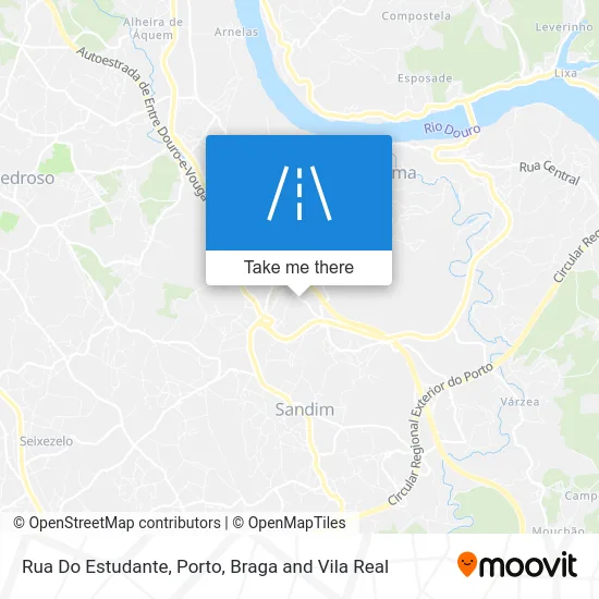 Rua Do Estudante map