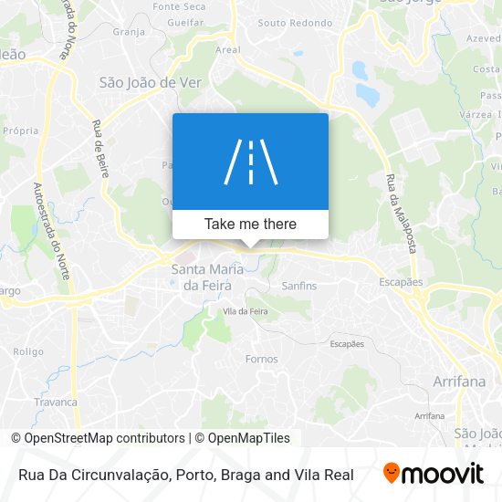 Rua Da Circunvalação map