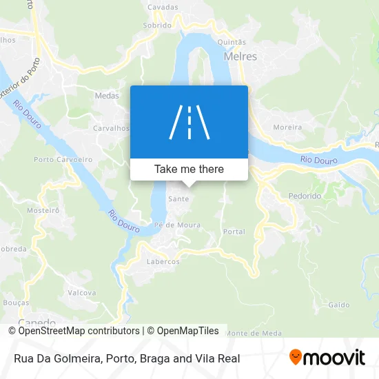 Rua Da Golmeira map