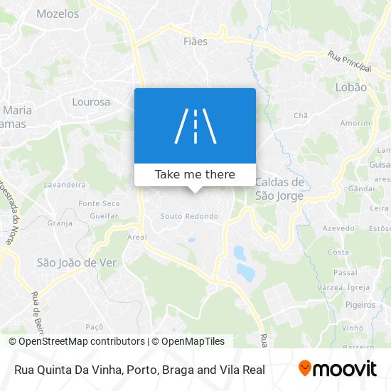 Rua Quinta Da Vinha map