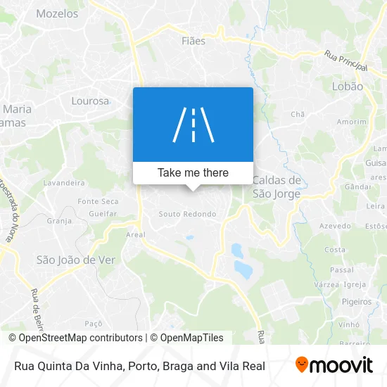 Rua Quinta Da Vinha map