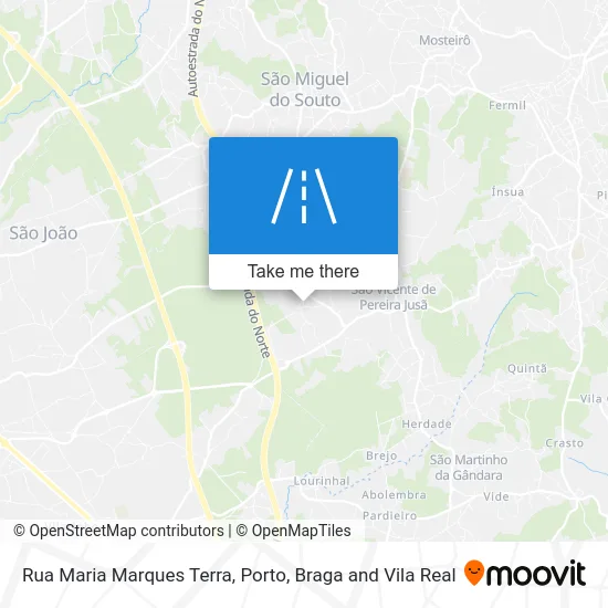 Rua Maria Marques Terra map