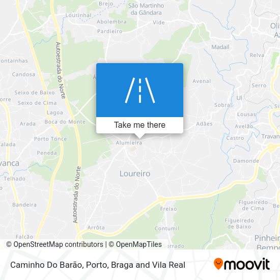 Caminho Do Barão mapa