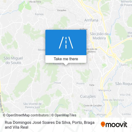 Rua Domingos José Soares Da Silva map