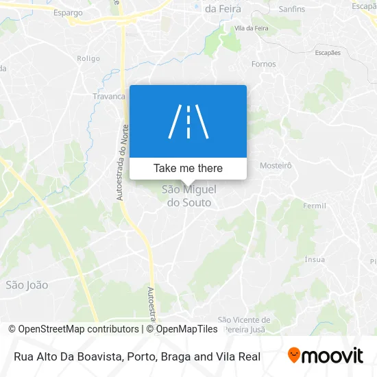Rua Alto Da Boavista map