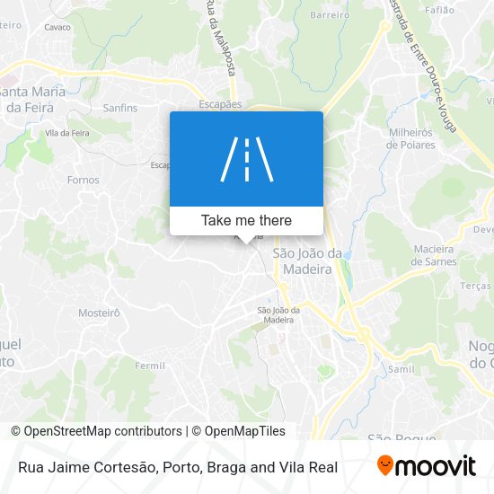 Rua Jaime Cortesão map