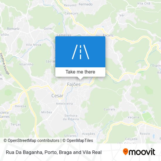 Rua Da Baganha map