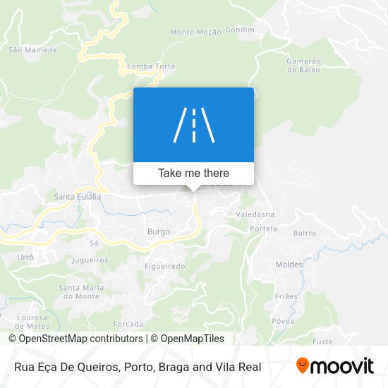 Rua Eça De Queiros mapa
