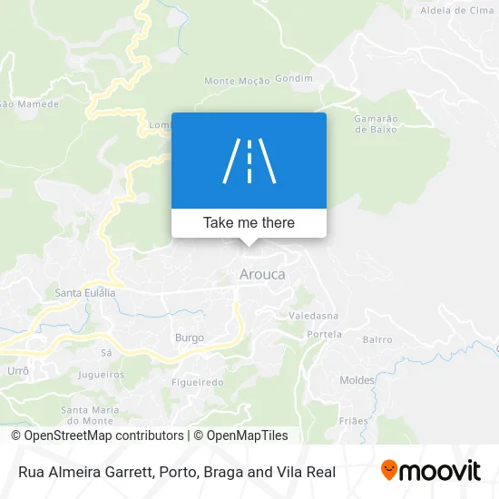 Rua Almeira Garrett map