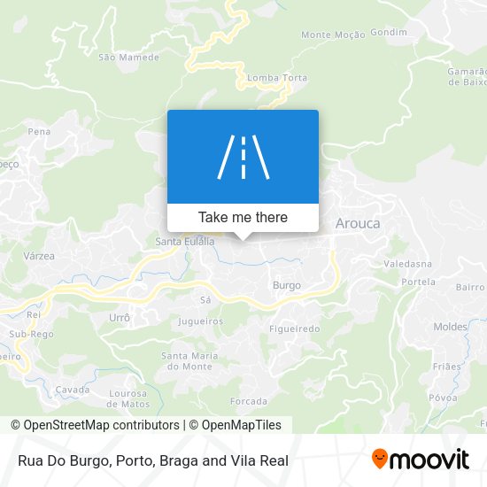 Rua Do Burgo map