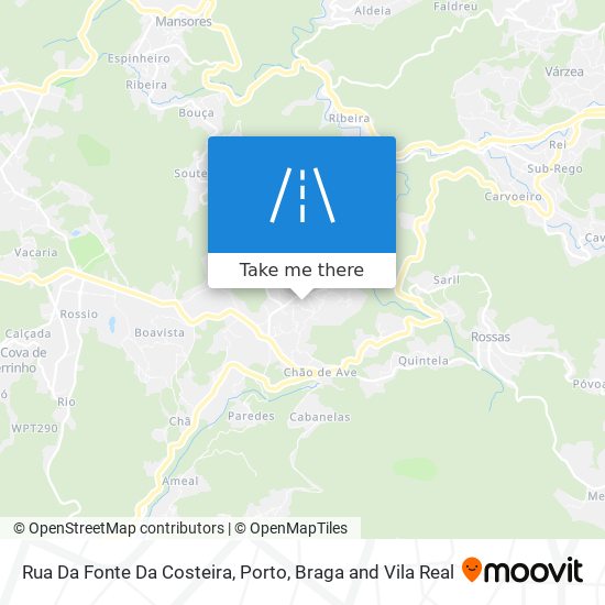 Rua Da Fonte Da Costeira map