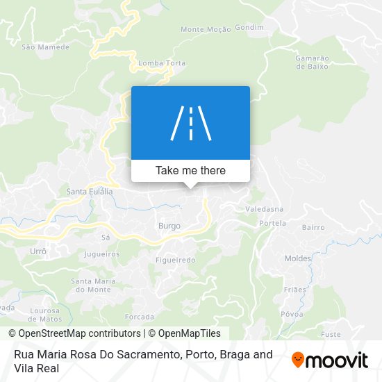 Rua Maria Rosa Do Sacramento mapa
