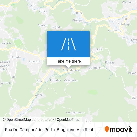 Rua Do Campanário map