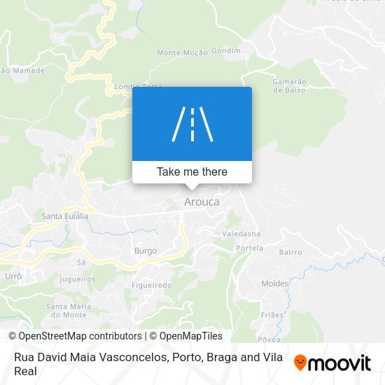 Rua David Maia Vasconcelos map