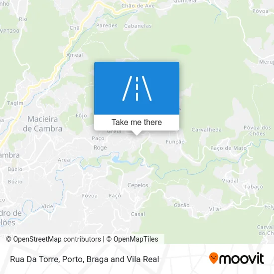 Rua Da Torre map