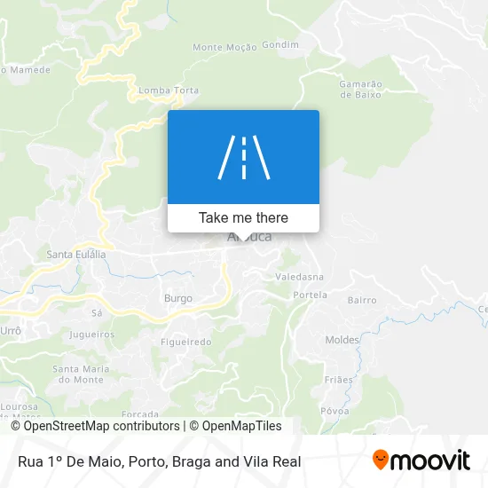 Rua 1º De Maio map