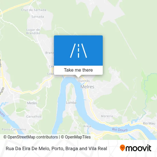 Rua Da Eira De Melo map