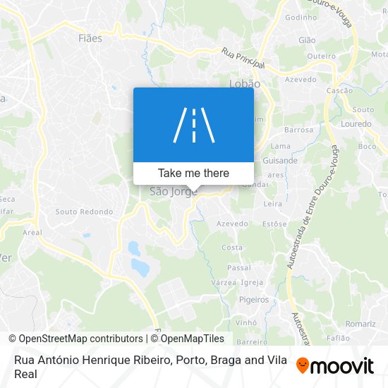 Rua António Henrique Ribeiro map