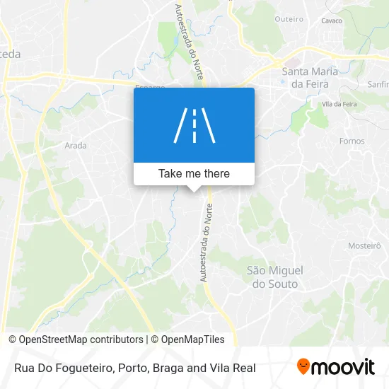 Rua Do Fogueteiro map