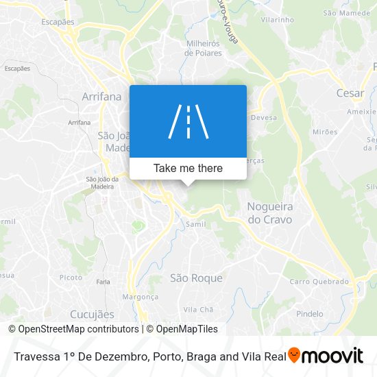 Travessa 1º De Dezembro map