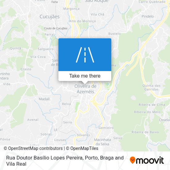 Rua Doutor Basílio Lopes Pereira map
