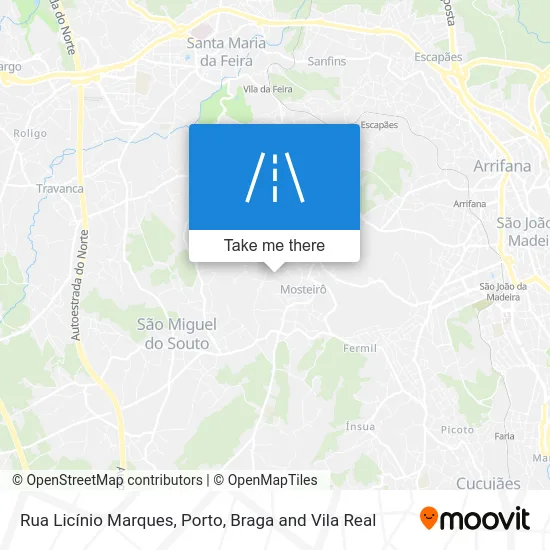 Rua Licínio Marques map