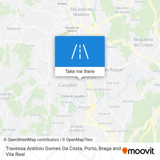 Travessa António Gomes Da Costa map