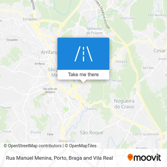 Rua Manuel Menina map