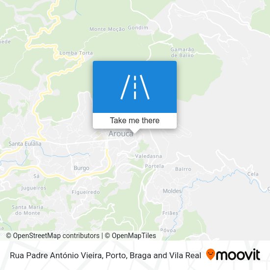Rua Padre António Vieira map