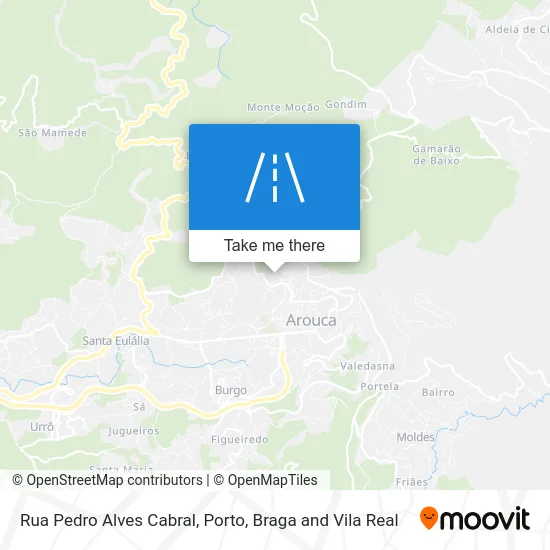 Rua Pedro Alves Cabral map