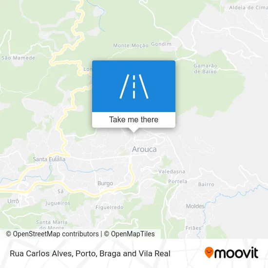 Rua Carlos Alves map