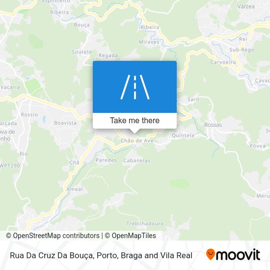 Rua Da Cruz Da Bouça map