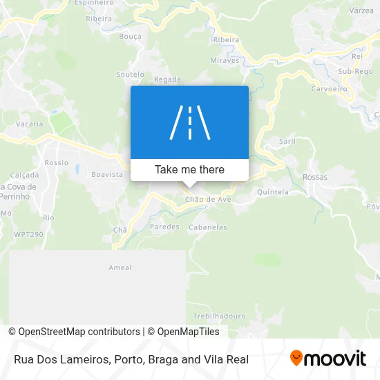 Rua Dos Lameiros map