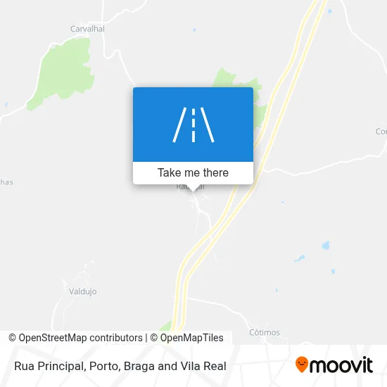 Rua Principal mapa