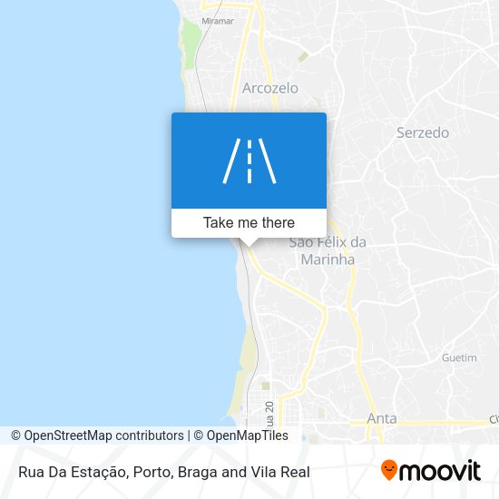 Rua Da Estação map
