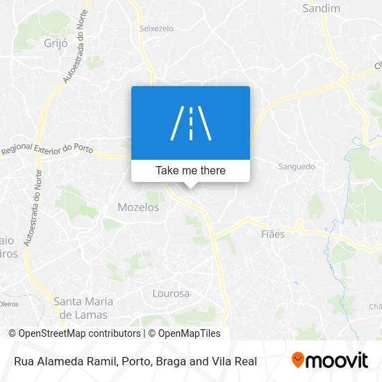 Rua Alameda Ramil map