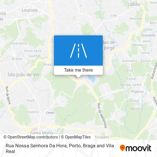 Rua Nossa Senhora Da Hora map