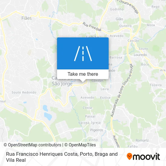 Rua Francisco Henriques Costa map