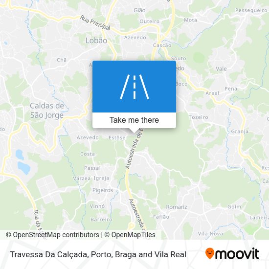 Travessa Da Calçada mapa