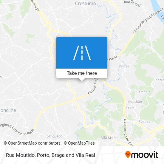 Rua Moutido map