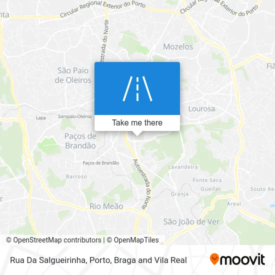 Rua Da Salgueirinha map